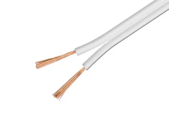 Højttalerkabel 4 mm² Hvid - 50 m