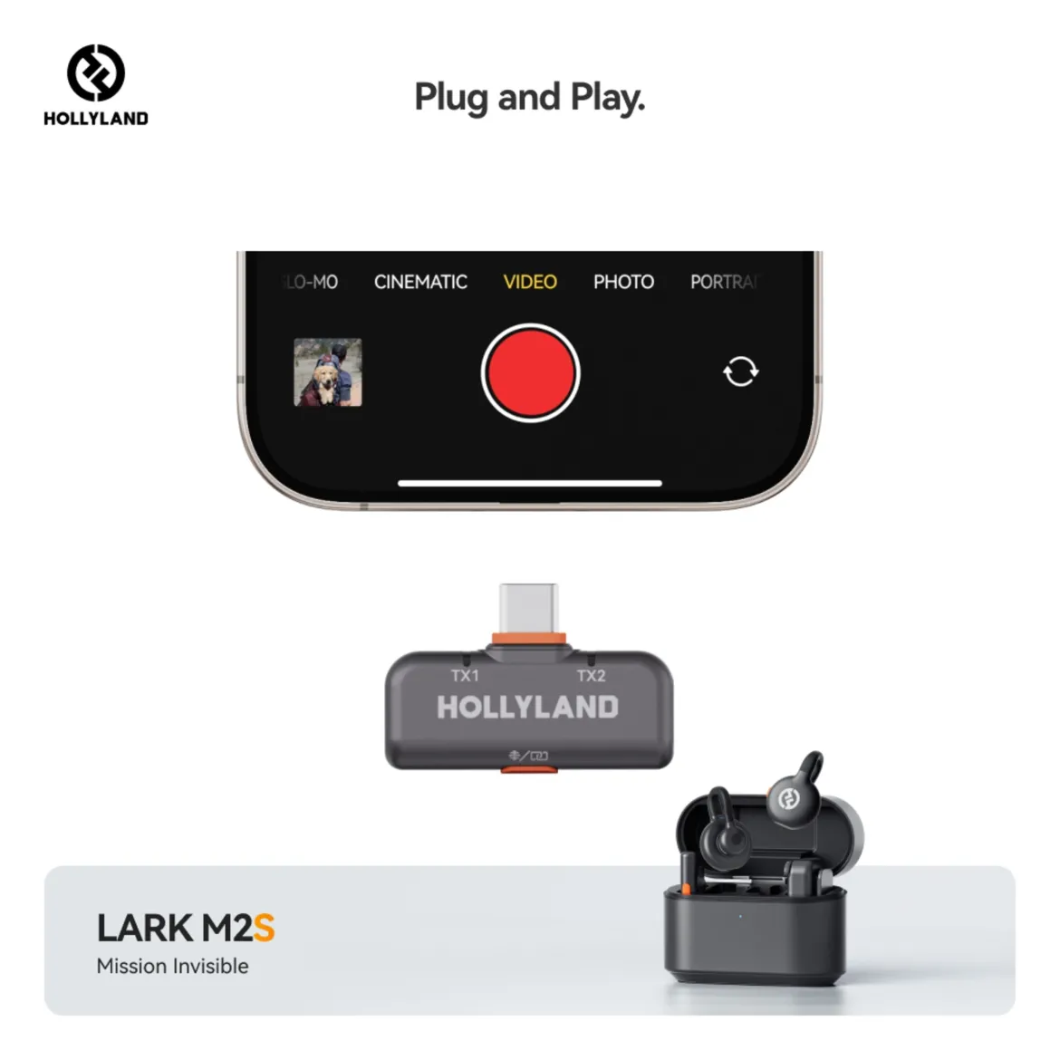 Hollyland Hollyland Lark M2S Mini Combo