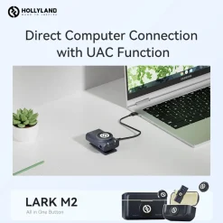 Hollyland Lark M2 Combo Trådløst mikrofonsystem