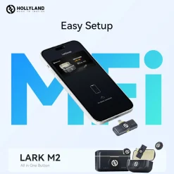 Hollyland Lark M2 Combo Trådløst mikrofonsystem
