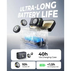 Hollyland LARK M2 Mini Combo trådløst mikrofonsystem, Kamera + USB-C
