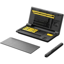 HOTO Precision Screwdriver Kit Pro, elektrisk mejselsæt, 48 dele