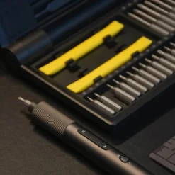 HOTO Precision Screwdriver Kit Pro, elektrisk mejselsæt, 48 dele