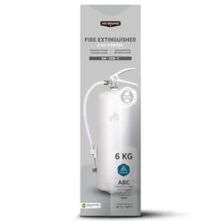 Housegard Brandslukker Design Edition med pulver 6 kg - Hvid