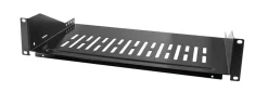 19"-hylde Sort 2U
