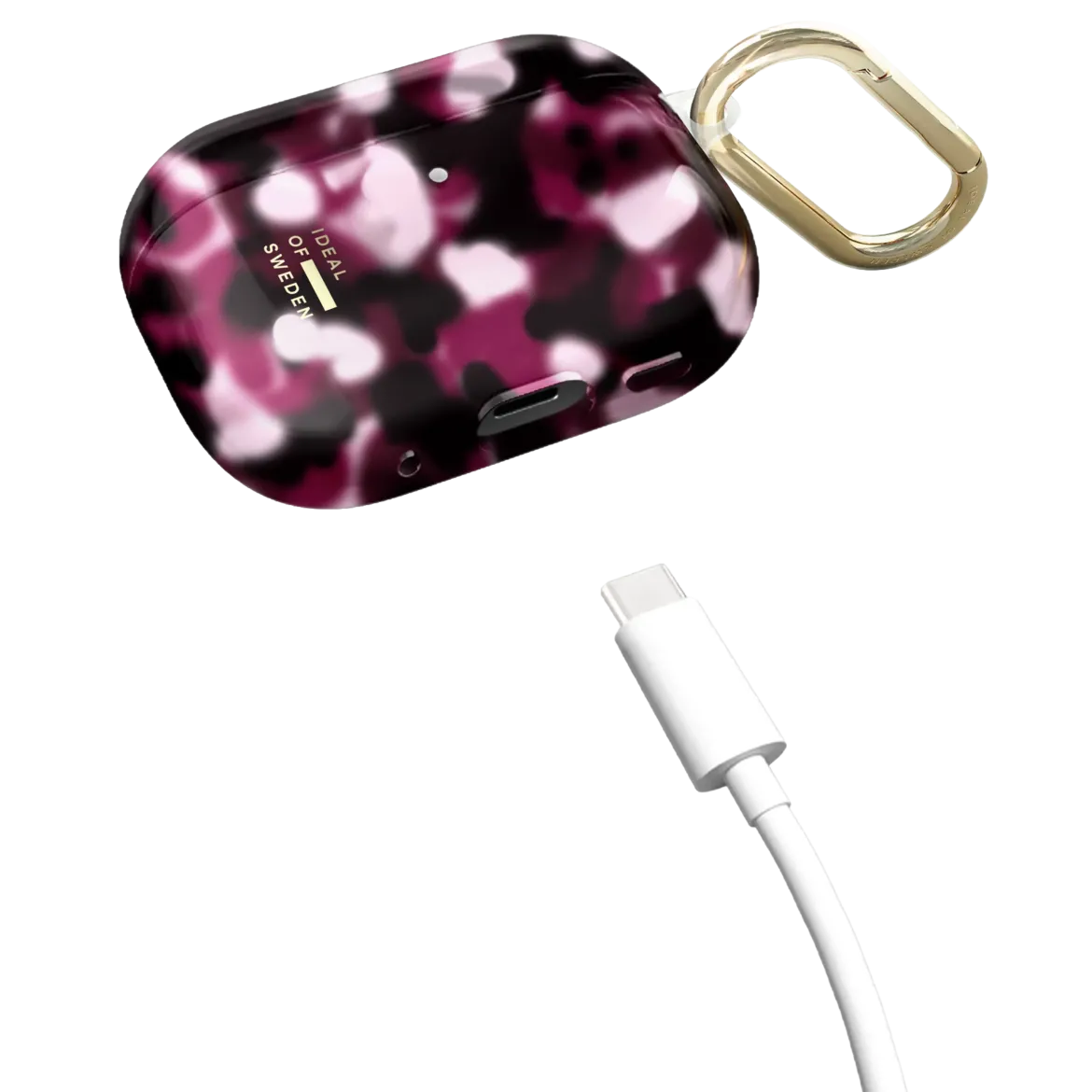 iDeal of Sweden Clear Case til AirPods Pro 3, Cherry Crush
