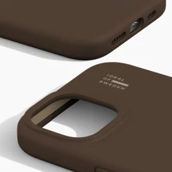IDEAL OF SWEDEN Silicone MagSafe Cover - mobilcover til iPhone 13, 14, 15 og 16. - Mocha Mousse