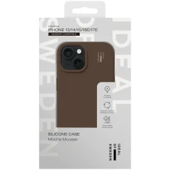 IDEAL OF SWEDEN Silicone MagSafe Cover - mobilcover til iPhone 13, 14, 15 og 16. - Mocha Mousse
