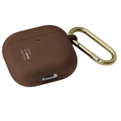 iDeal of Sweden silikonecover til AirPods Gen 4/5, Mocha Mousse