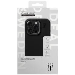 IDEAL OF SWEDEN Silikone MagSafe Cover - mobilcover til iPhone 16 Pro - Sort