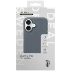 IDEAL OF SWEDEN Silikone MagSafe Cover - mobilcover til iPhone 17 - Midnight Blue