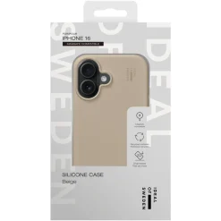 IDEAL OF SWEDEN Silikone MagSafe Cover - mobilcover til iPhone 16 - Perfect Beige