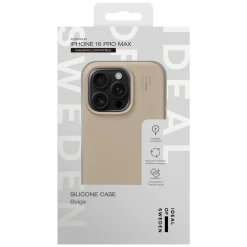 IDEAL OF SWEDEN Silikone MagSafe Cover - mobilcover til iPhone 16 Pro - Perfect Beige