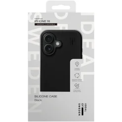 IDEAL OF SWEDEN Silikone MagSafe Cover - mobilcover til iPhone 16 - Sort