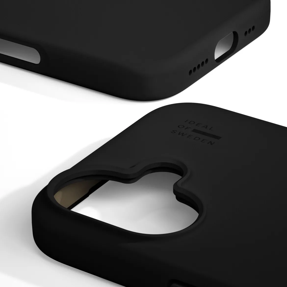 IDEAL OF SWEDEN Silikone MagSafe Cover - mobilcover til iPhone 16 - Sort