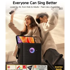 Ikarao Shell S3 Bærbar karaoke maskine med 7" HD-skærm
