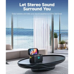 Ikarao Shell S1 Bærbar karaoke maskine med 10,1" HD-skærm