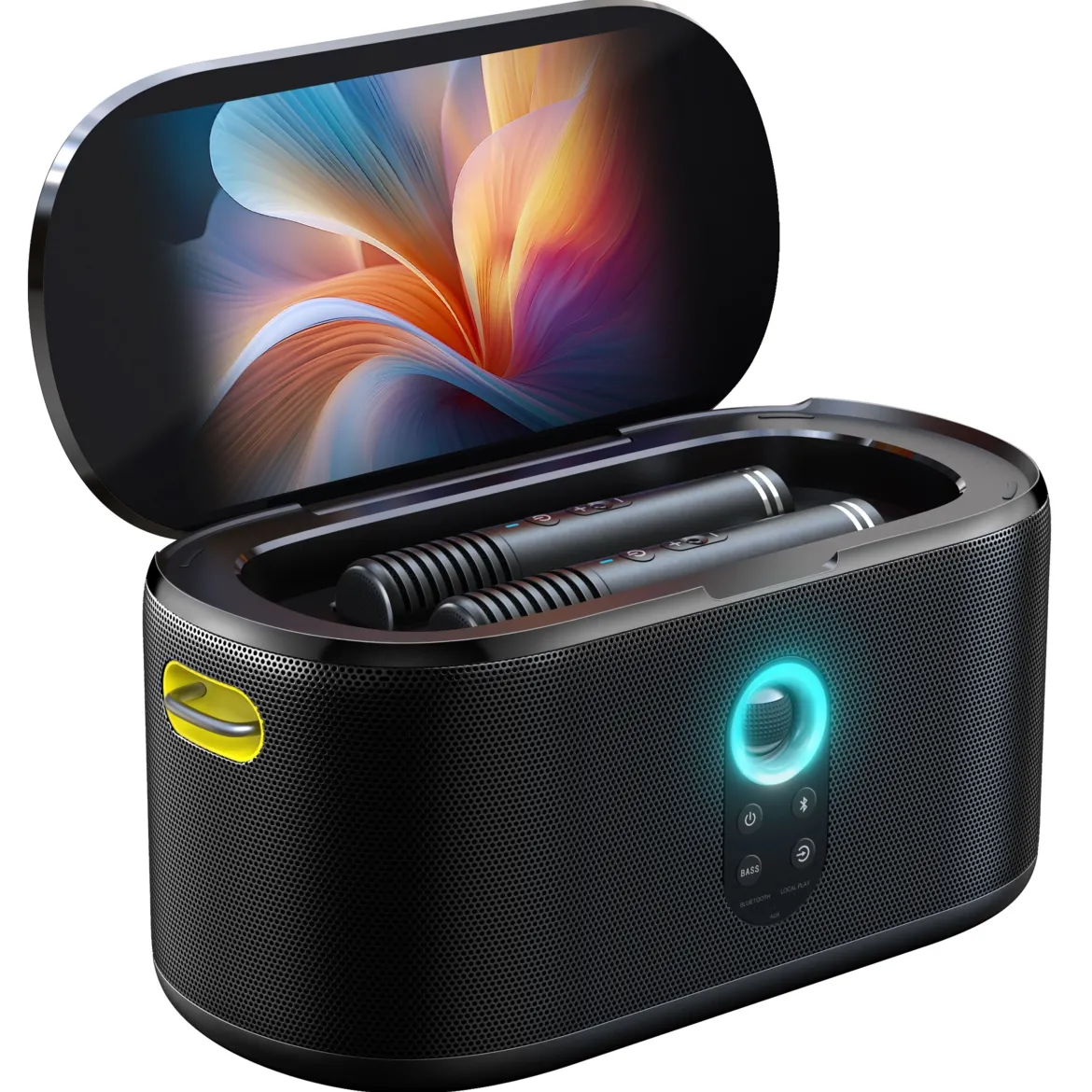 Ikarao Shell S1 Bærbar karaoke maskine med 10,1" HD-skærm