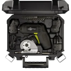 4-i-1 mini-batteridrevet skruetrækkersæt - 35 dele