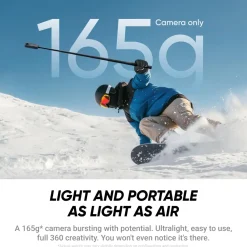 Insta360 X4 Air 8K 360-kamera - Startpakke
