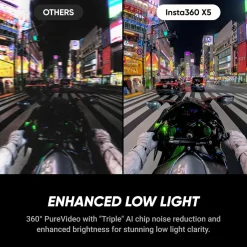 Insta360 X5 Essentials-pakke - actionkamera med 360°-video
