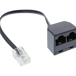 ISDN-splitter RJ45 - 8P4C uden modstande