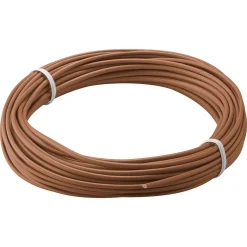 Isoleret forbindelsestråd 0,14 mm² 10 m - Brun