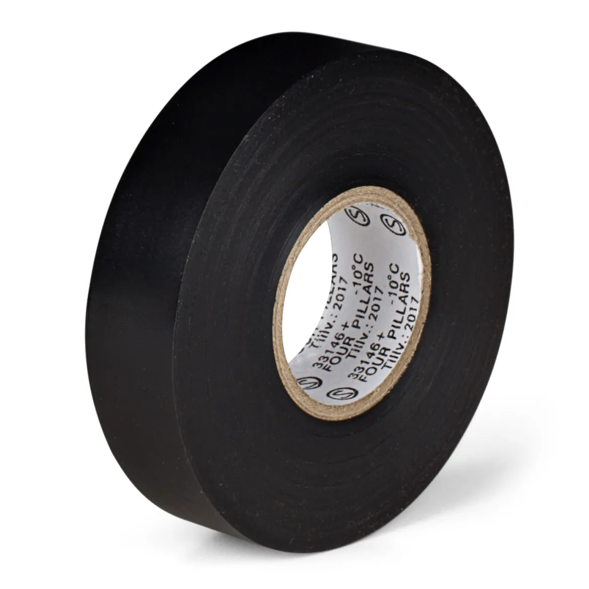 Isoleringstape 19 mm x 20 m - Sort