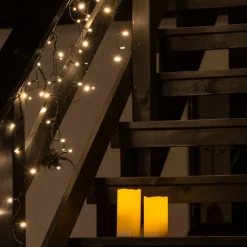 Istap-lyskæde 360 LED, 10,65 m, IP44, Varmhvid