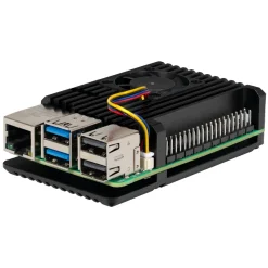 Joy-it Holdbart aluminiumkabinet til Raspberry Pi 5