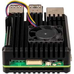 Joy-it Holdbart aluminiumkabinet til Raspberry Pi 5