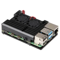 Joy-it Robust aluminiumkabinet til Raspberry Pi 4 B