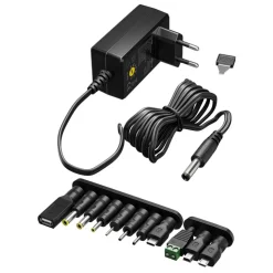 Justerbar strømadapter 3-12 V (DC) 3,6 W