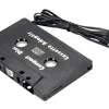 Kassetteadapter 3,5 mm-stik - Sort