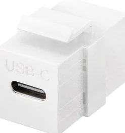 Keystone-modul med USB-C™-port – USB 3.2 Gen 2 (10 Gbit/s) – hvi