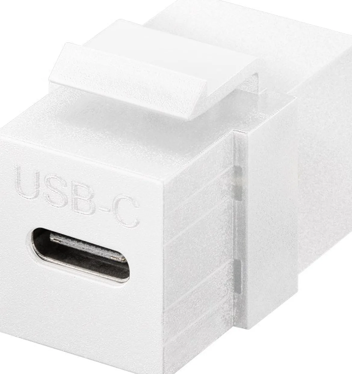 Keystone-modul med USB-C™-port – USB 3.2 Gen 2 (10 Gbit/s) – hvi