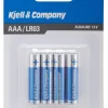 Kjell & Co AAA-batterier (LR03) - 4 stk