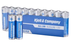 Kjell & Co AA-batterier (LR6) - 10 stk