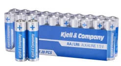 Kjell & Co AA-batterier (LR6) - 20 stk