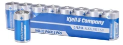 Kjell & Co C-batterier (LR14) - 8 stk