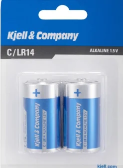 Kjell & Co C-batterier (LR14) - 2 stk