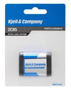 Kjell & Co Fotobatteri - 2CR5