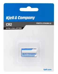 Kjell & Co Fotobatteri - CR2 - 1 stk