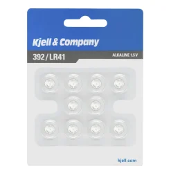 Kjell & Co Knapcellebatteri - LR41 (392) - 10 stk
