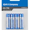 Kjell & Co Litium AA-batterier (FR6) - 4 stk