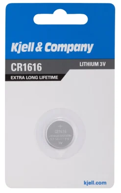 Kjell & Co Litiumbatteri - CR1616
