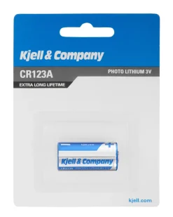 Kjell & Co Litiumbatteri - CR123A - 1 stk