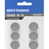 Kjell & Co Litiumbatteri - CR2032/CR2025/CR2016 - 3x2 stk