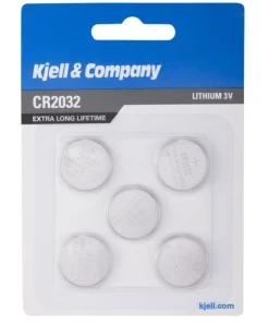 Kjell & Co Litiumbatteri - CR2032 - 5 stk