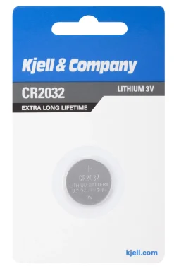 Kjell & Co Litiumbatteri - CR2032 - 1 stk